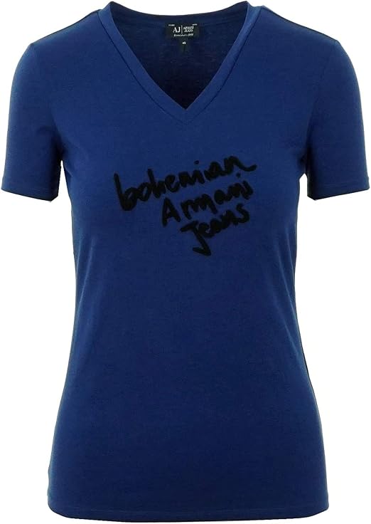 blue armani top