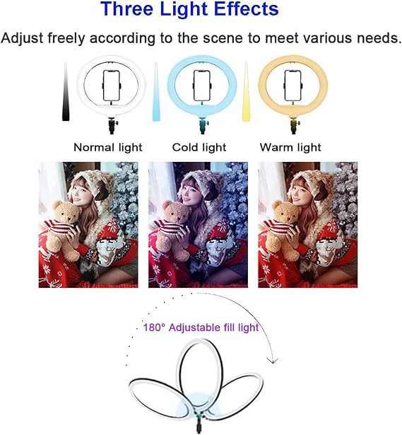 360 Degree Photo Booth Machine for Party, 360 Degree Camera Booth with Ring Light, Auto Slow Motion 360 Degree Photo Booth with Flight Case, Adjustable Stand, Intelligent Remote Control + App Control