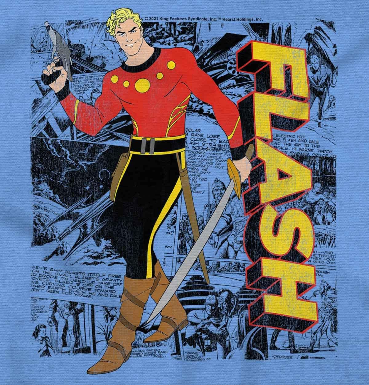 Flash Gordon Vintage Comic Strips Graphic T Shirt Men or Women