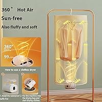 Vista 3 de Mini secadora multifuncional 3 en 1 para ropa, secadora de botas para botas de trabajo, calentador de escritorio, secadora de ropa, calentador