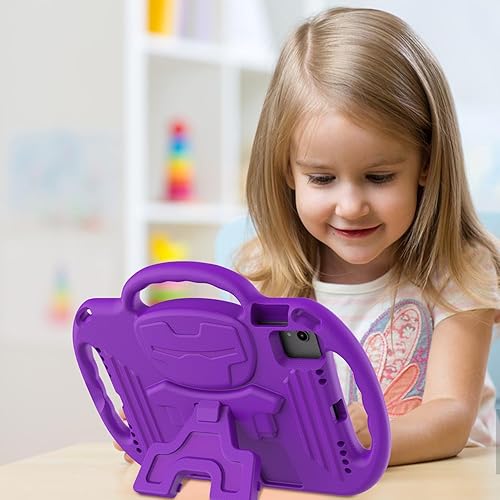 Miniatura 7 de LTROP Funda para niños para iPad de 11 generación (A16) 2025 10 generación (10.9 pulgadas, 2022) con correa para el hombro, funda protectora