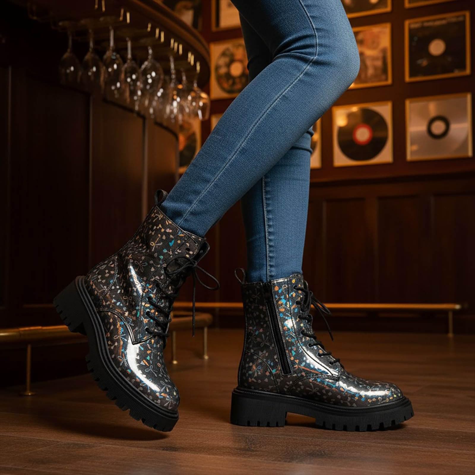 Generisch Reitstiefel Kinder Soft für Kinder, Damen und Herren Reitstiefelette Stiefeletten Unisex Wasserdichte Reitsportschuhe Reitschuhe Kunstleder Classic Boots