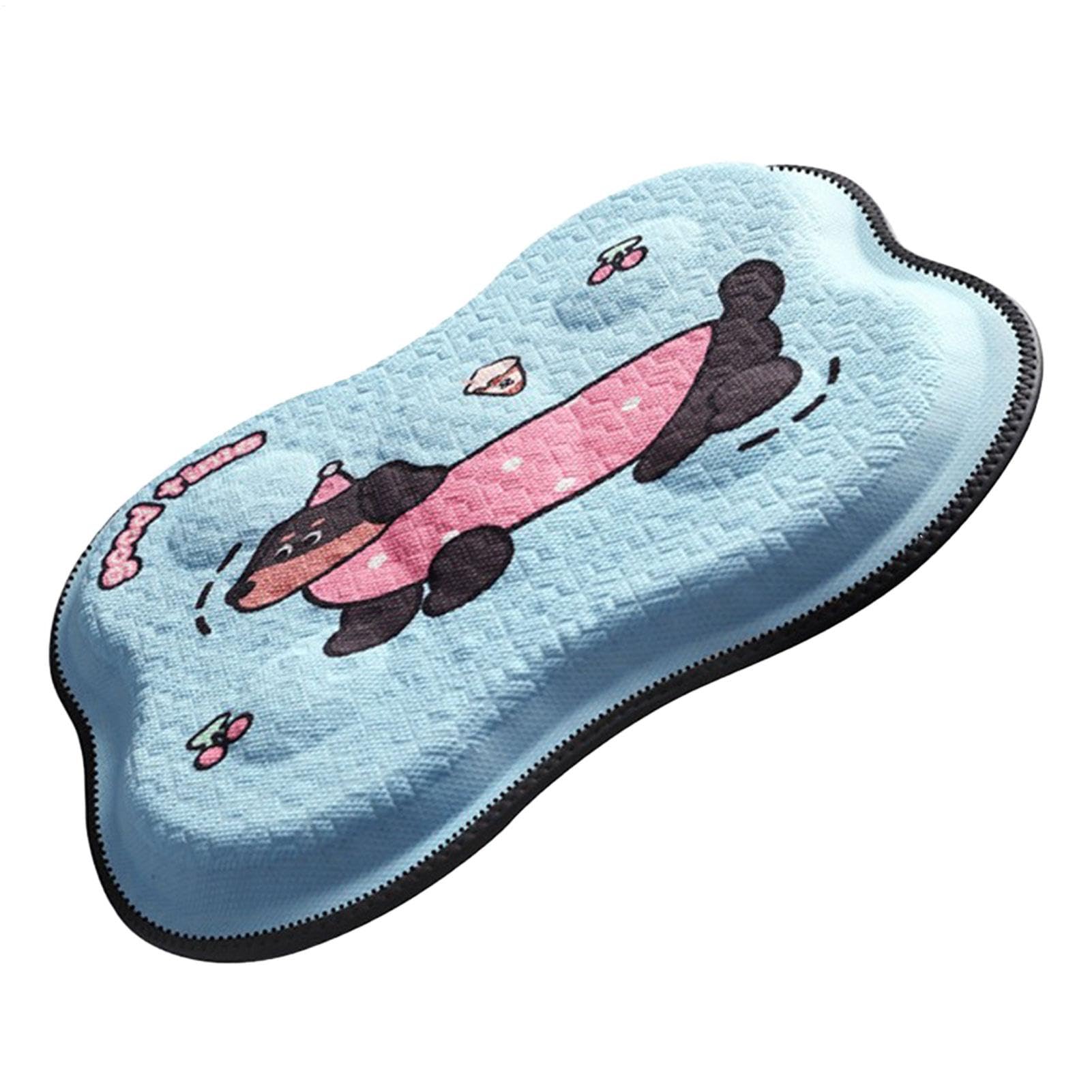 Coussin de siège en gel pour voiture motif chien cerisier