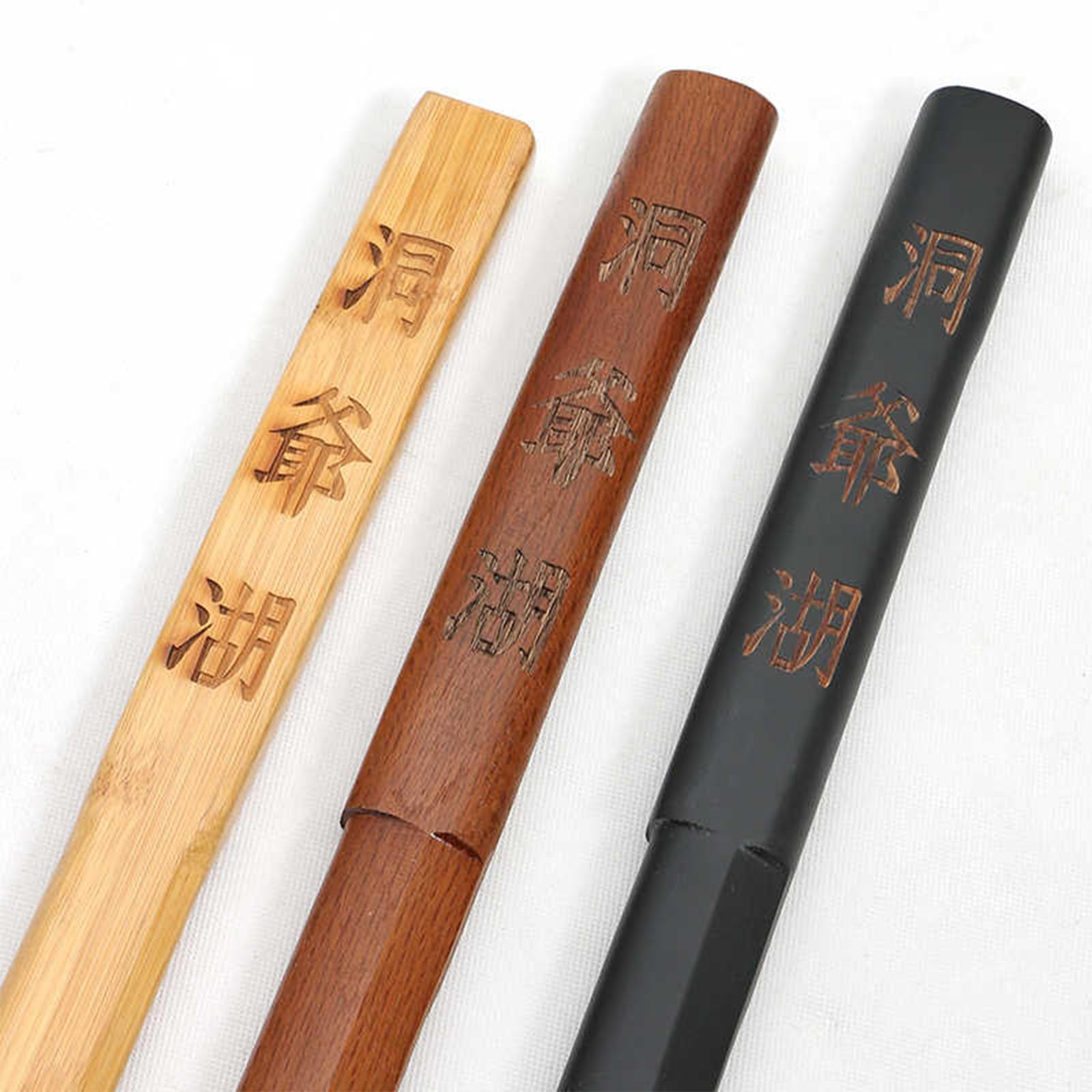 Espadas de Madera para Entrenamiento de Kendo de 100 cm,Espada samurái de Madera,bokken Artesanal para Entrenamiento,Cosplay,utilería,actuaciones y Regalos (Negro/marrón)