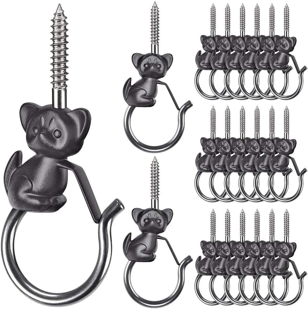 SELEWARE QHanger Hook Plant Hanger Hooks Stainless Steel
