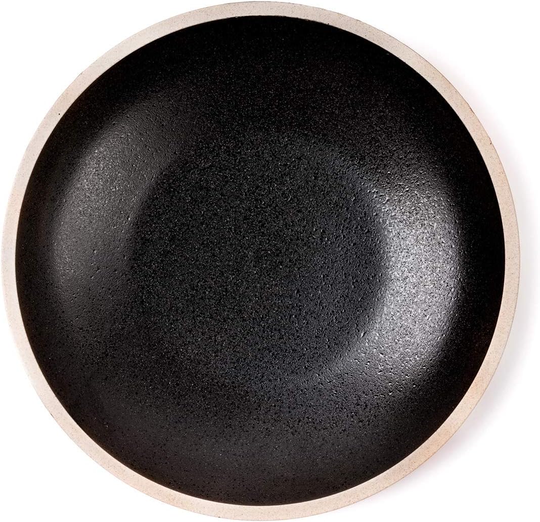 THE CHEF COLLECTION – Dinner Plate 21, Zen Collection, japanese style ceramic, ceramic plate, black plate, 21.3x21.3x3.0 cm