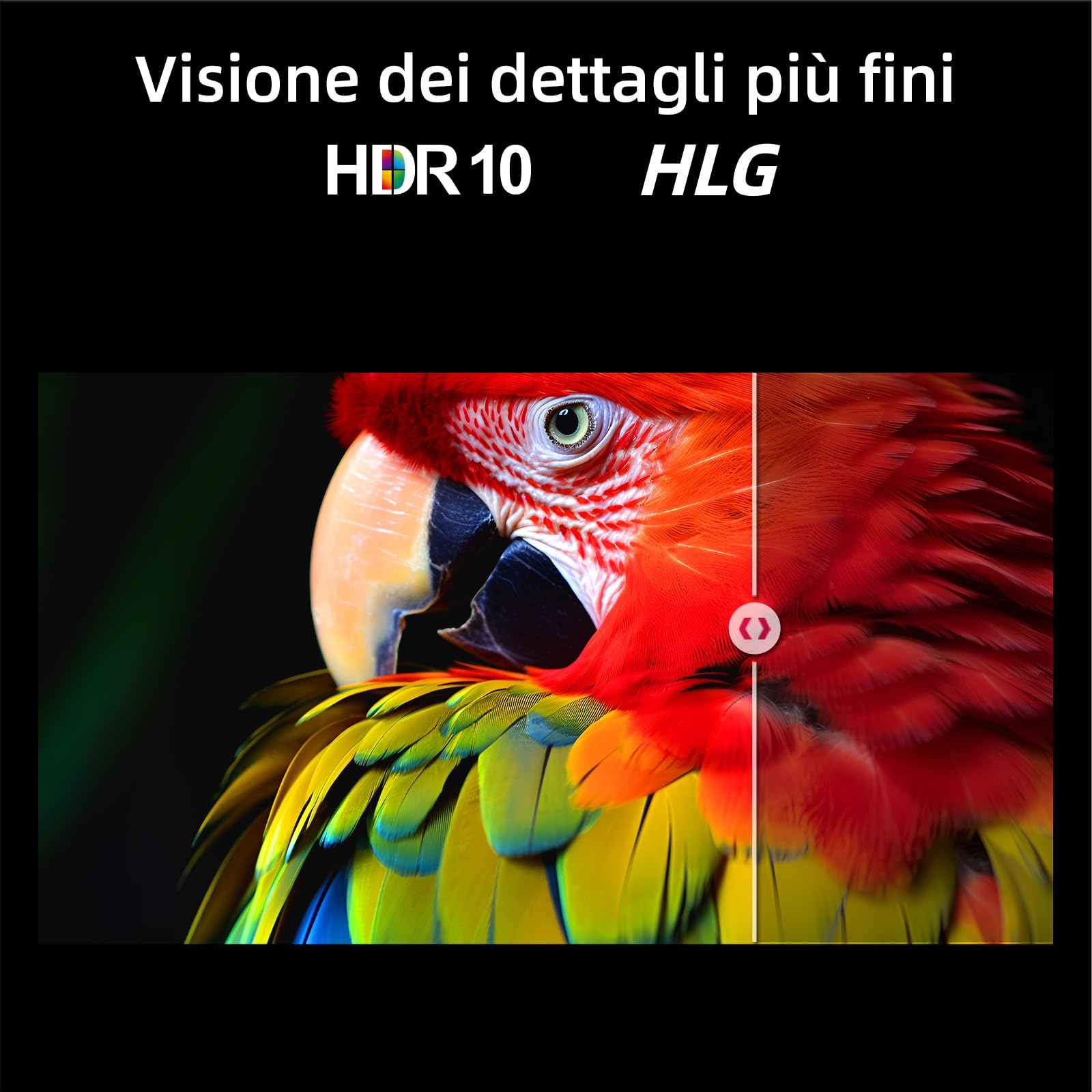 CHiQ 32QA10 32 Pollici QLED Full HD Smart TV HDR10, Dolby Audio, HEVC Main 10, Chromecast Integrato Triplo Tuner (DVB-C/T/T2/S/S2), Nuovo Modello