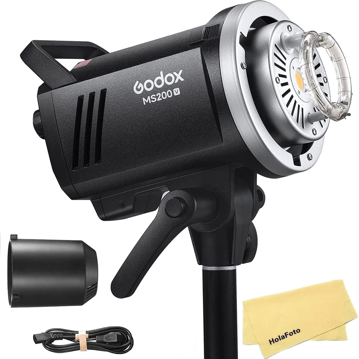 Godox MS200 - Flash De Estudio Compacto De 200 W, Pequeño Y