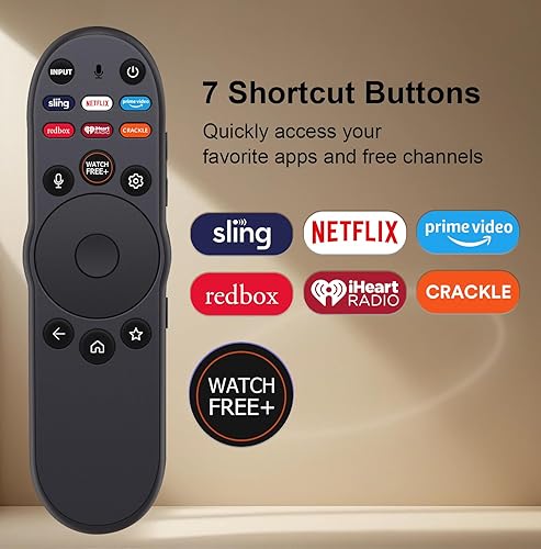 Miniatura 3 de para reemplazo de Smart TV Vizio, para control remoto VIZIO 2019-2024 para Smart TV con control de voz.