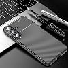 Case Black Carbon Silicone Original Compatible with Spia Samsung Galaxy S25 FE Compatible with Samsung Galaxy S25 FE, Black