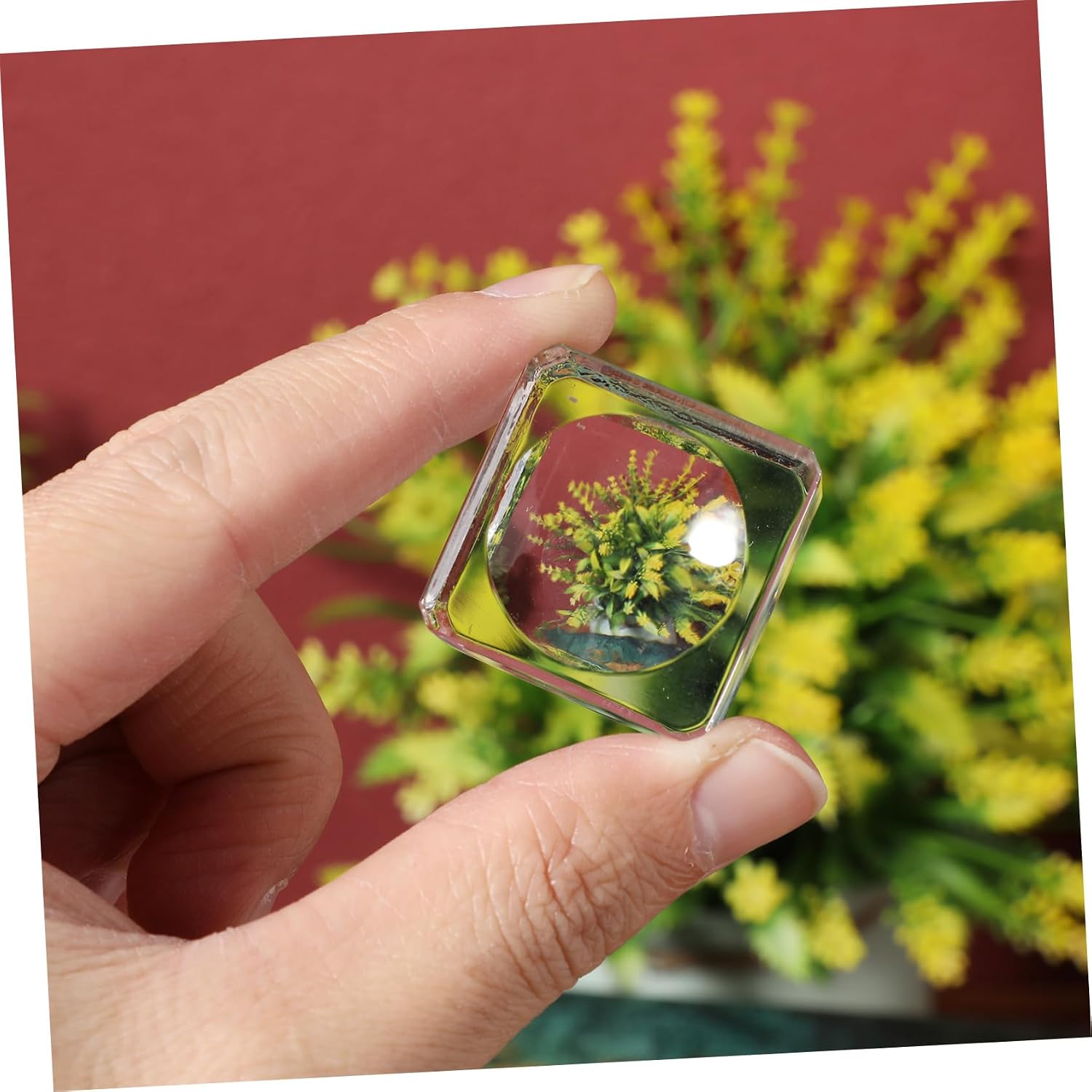 Crystal Sphere Holder Stand, 3cm Concave Base for Glass Balls Display