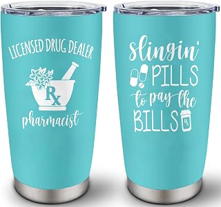 Pharmacist Gifts for Women, Pharmacist Appreciation Graduation Gifts, Pharmacists Gift Ideas, Funny Gift for Pharmacists Women 20 oz Tumbler