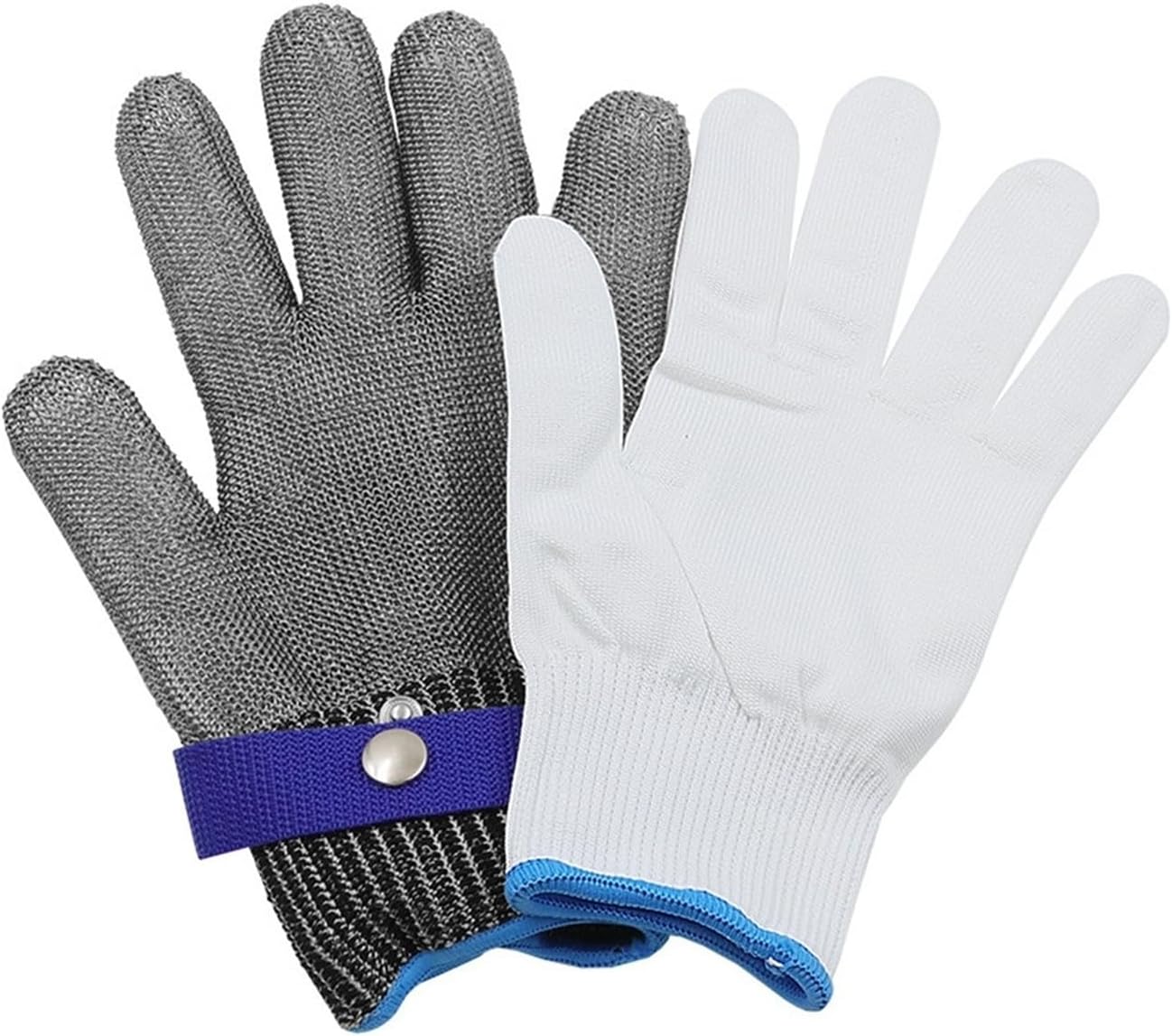 Anti-cut Gloves Stab Stainless Steel Wire Metal Mesh Butcher Protect Meat Glove