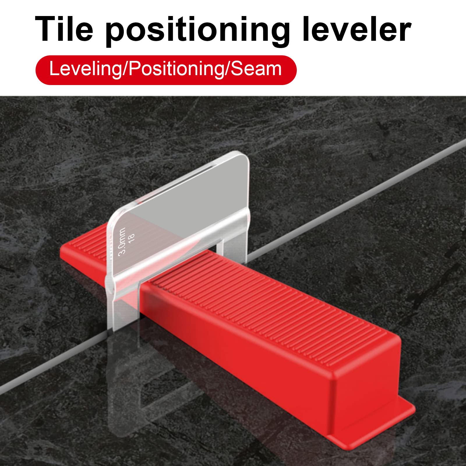 Sistema di livellamento piastrelle tiranti 400 pezzi 3mm sistema di posa a fuga ausilio per la posa ausilio per la posa di piastrelle