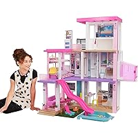 Barbie Casa dei Sogni - Playset Casa di Barbie 3 piani - Piscina
