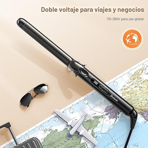 Curling Iron 1 Inch — bottom and base construction detail