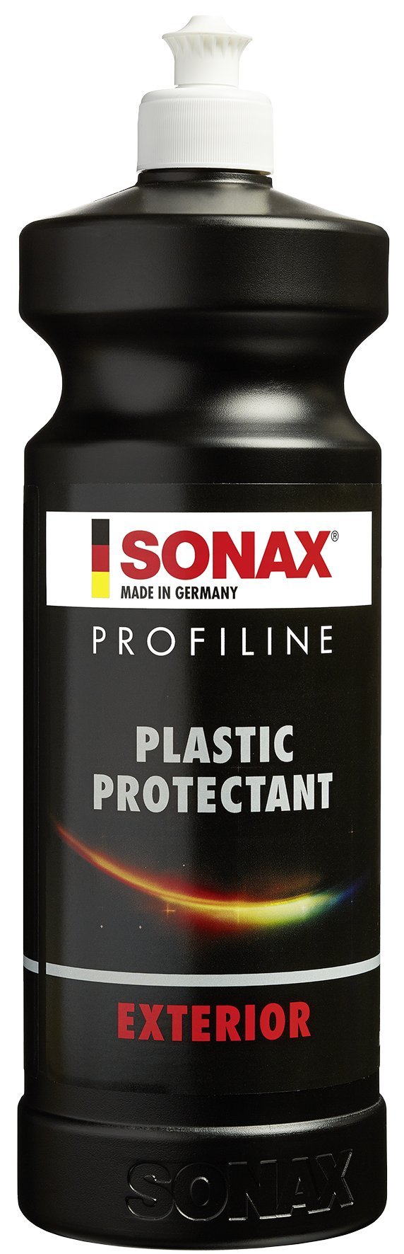 SONAX PROFILINE Plastic Protectant Exterior (1 Liter) Kunststofftiefenpflege für unlackierte Kunststoffteile & PROFILINE Plastic Cleaner Interior (1 Liter) reinigt und pflegt Kunststoffoberflächen