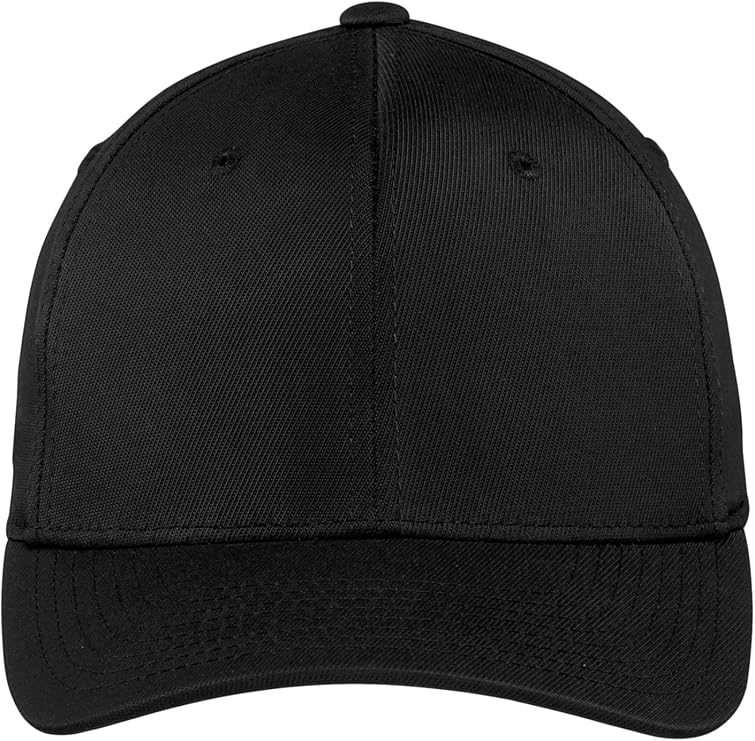 SPORT-TEK Unisex Flexfit Cool & Dry Poly Block Mesh Cap | Moisture Wicking Fitted Hat for Men & Women, Breathable Mesh