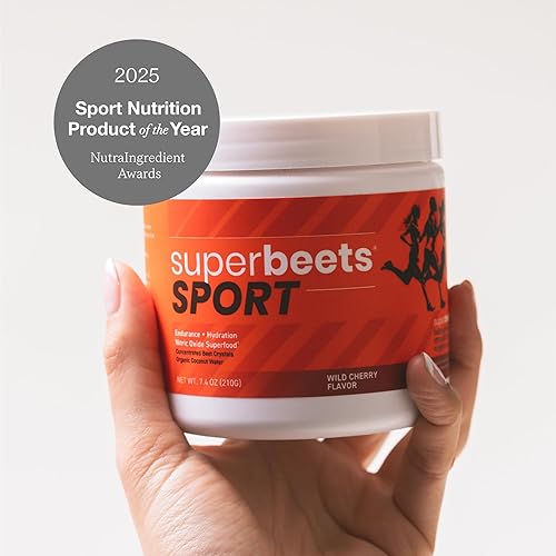 Miniatura 6 de humanN SuperBeets Sport Pre Workout Powder  Certificado NSF para el deporte  Energía sin cafeína  Suplemento de óxido nítrico  Sin creatina ni