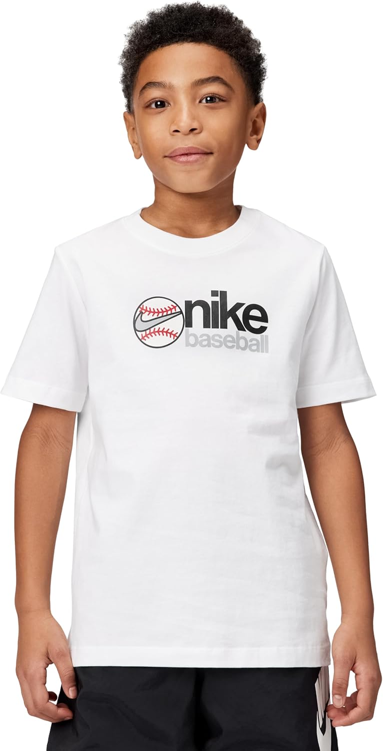 Nike Unisex Big Kids' Club Baseball T-Shirt - Boys and Girls