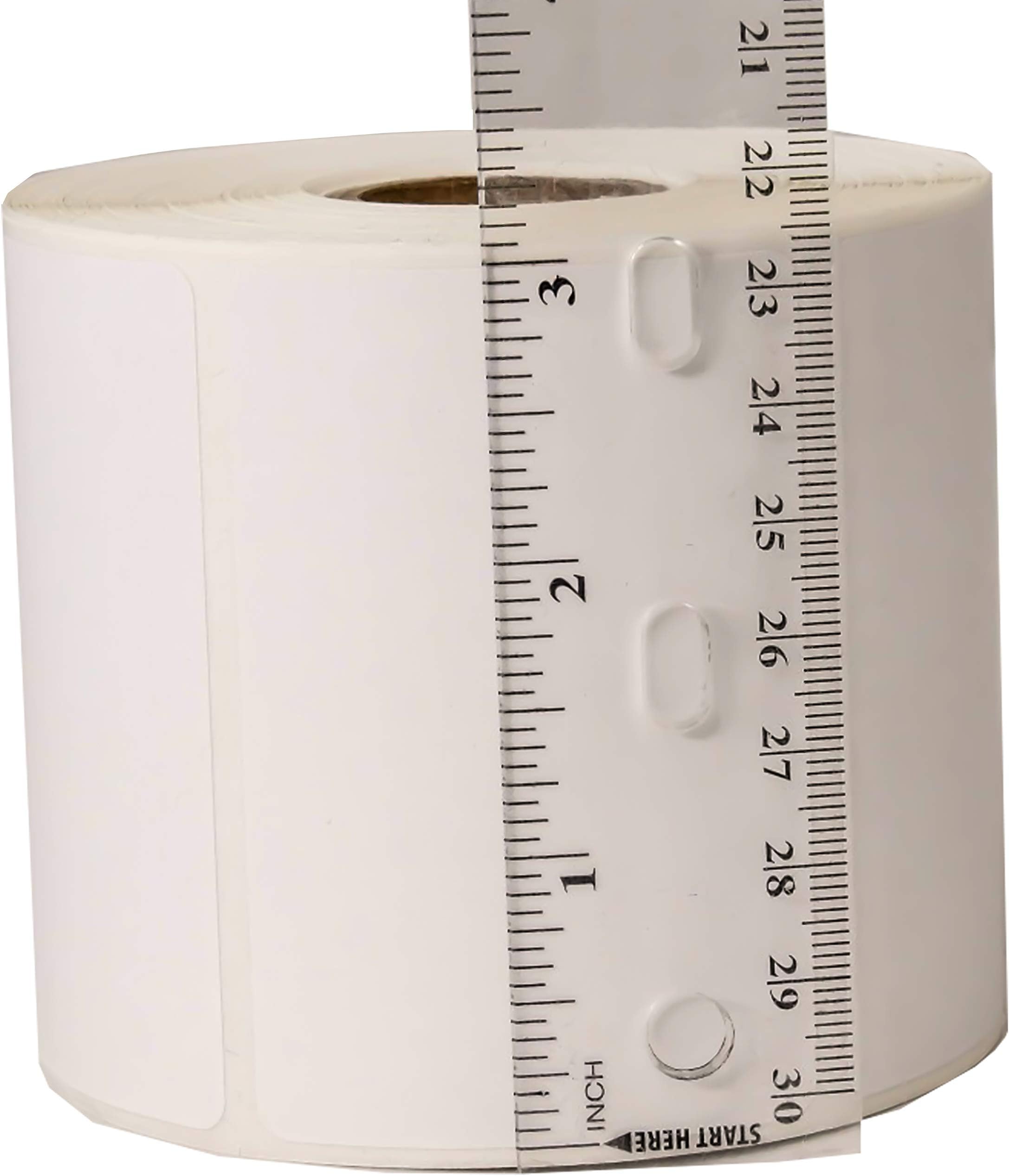 Direct Thermal Labels, 3-Inch x 2 Inch, White, Roll, Perm Adhesive, Perf Between Labels, 700 per Roll