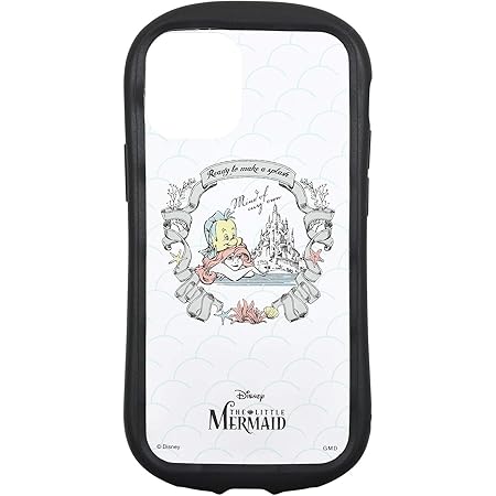 Amazon グルマンディーズ ディズニーキャラクター Iphone12 12 Pro 6 1インチ 対応 ハイブリッドクリアケース アリエル Dn 2a グリーン グルマンディーズ 家電 カメラ