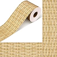 Vista 8 de Outus Bordes de tablero de anuncios con temática de construcción de 68 pies, decoración de aula de regreso a clases, rayas amarillas, borde