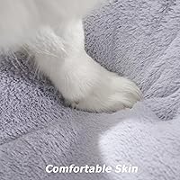 Vista 3 de MIXJOY Camas para perros pequeños y gatos, cama lavable para perros pequeños, cama relajante para perros de tamaño pequeño, camas suaves para gatos