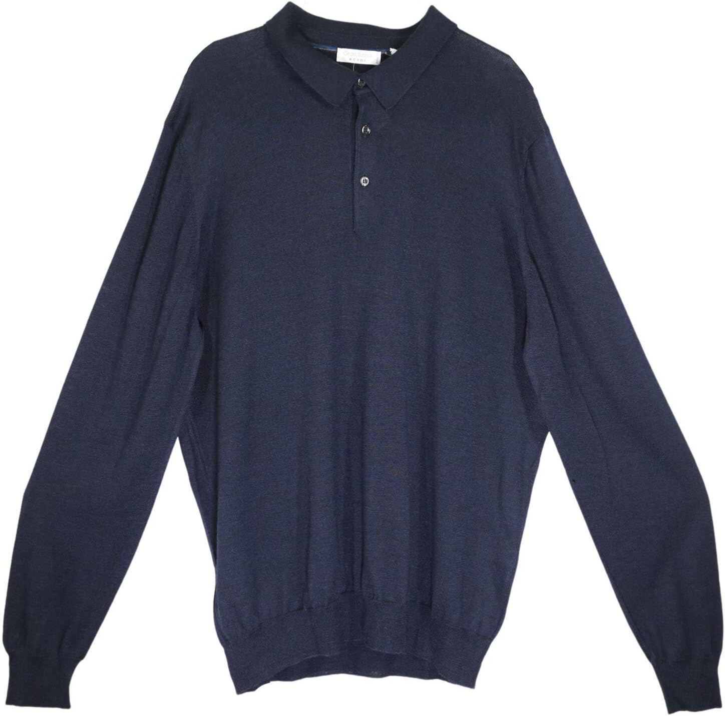 GranSasso Men's Travel Wool Polo