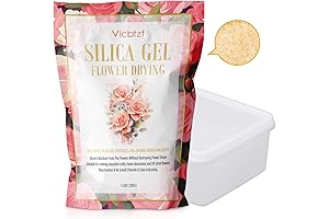 5 LBS Preserving Silica Gel for Flowers with Sealed Container