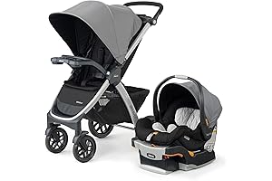 Chicco Bravo Trio Travel System with KeyFit 30 Infant Car Seat | Camden/Black