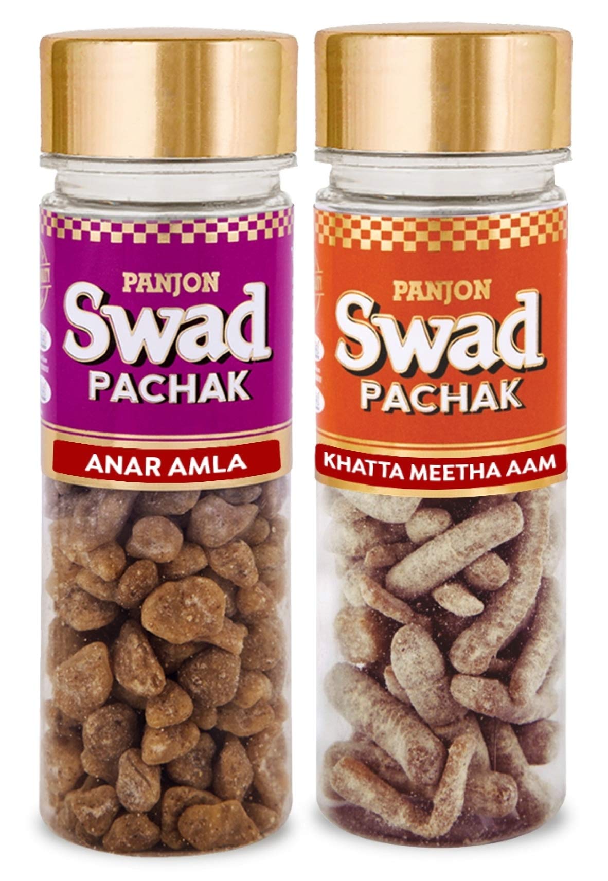 Panjon Swad Anar Amla & Khatta Meetha Aam (Mukhwas Mouth Fresheners) 2 Bottles, 250g (B08SHS4H28) Amazon Price History, Amazon Price Tracker