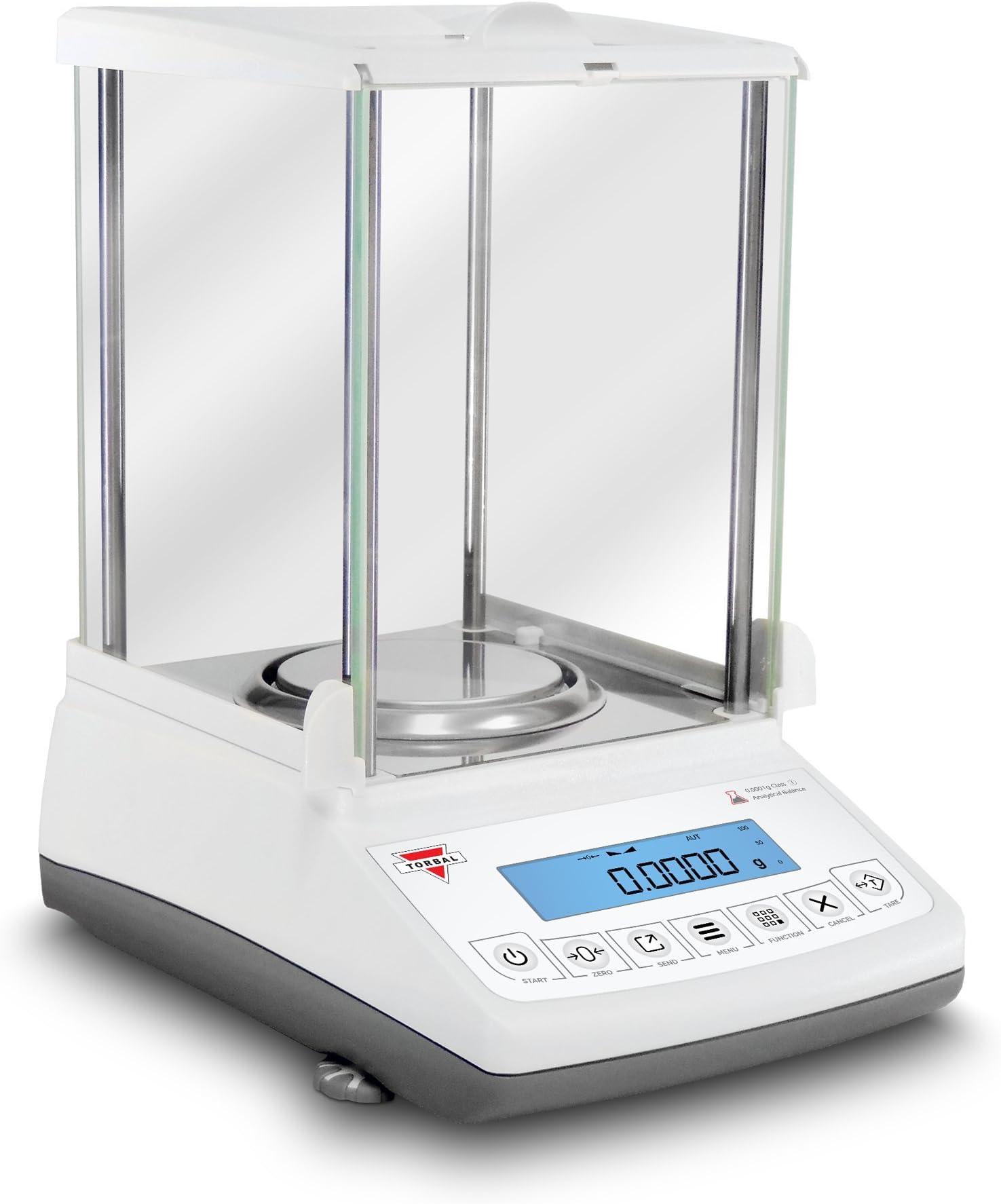 ATN60A Analytical Balance, 60g x 0.0001g (0.1mg), Auto-Internal Calibration, Ultra Compact Design, Electromagnetic Load-Cell, USB