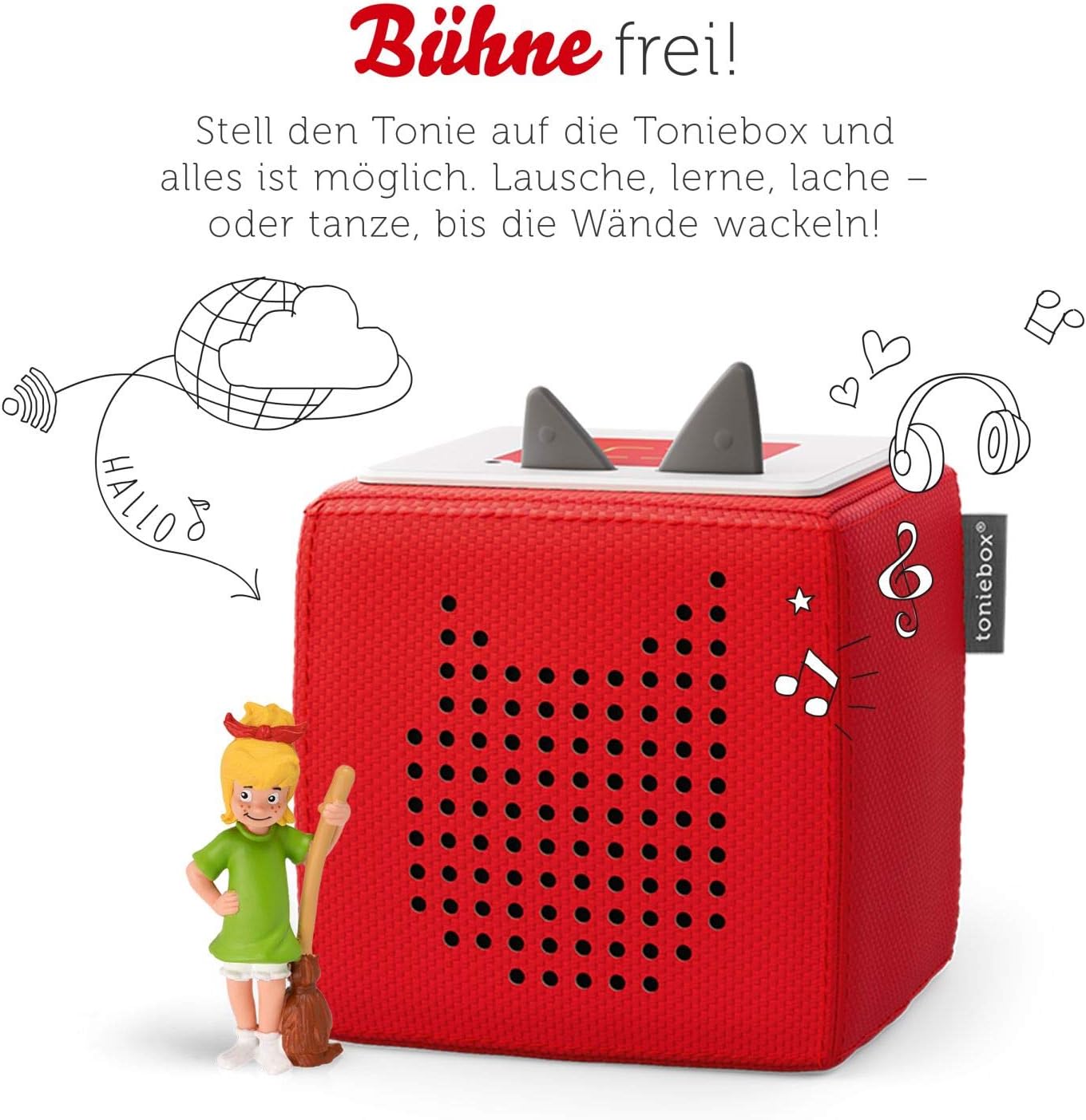 tonies Boxine 11401-1033 Bibi Blocksberg Hexen gibt ES doch (“Witches are Real”) Learning Toy
