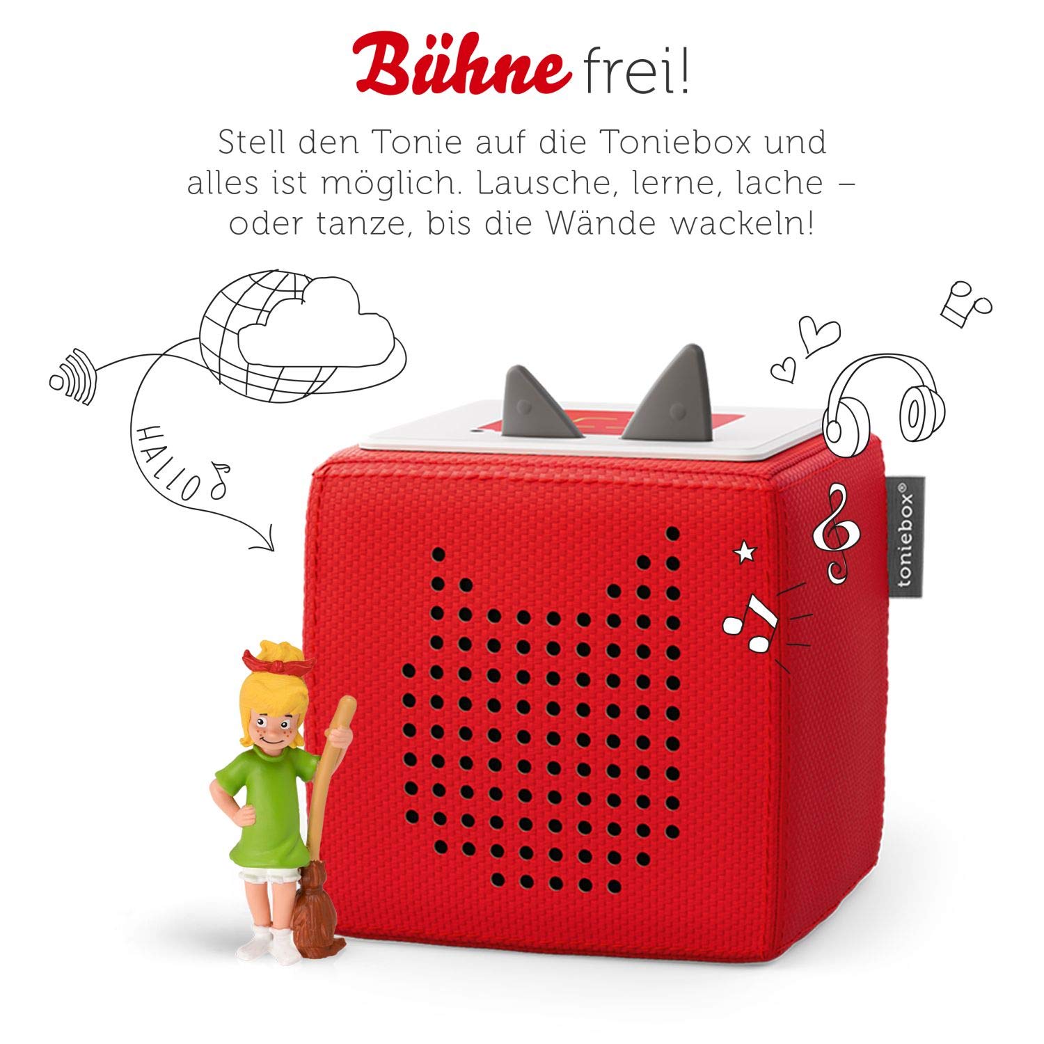 tonies Boxine 11401-1033 Bibi Blocksberg Hexen gibt ES doch (“Witches are Real”) Learning Toy