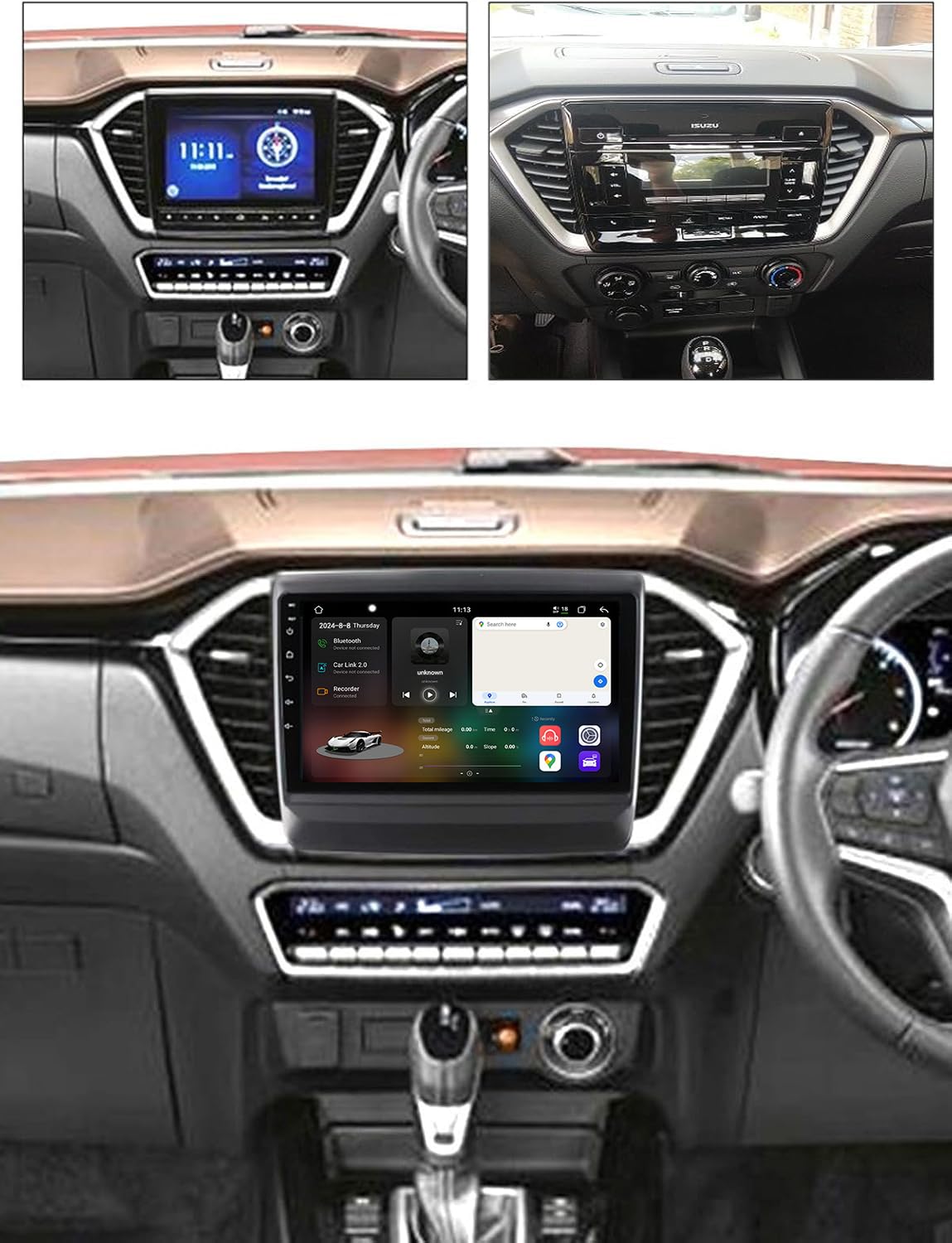 Amazon.com: M6 pro2,YLOXFW Car Stereo Android 14.0 Radio for D-MAX