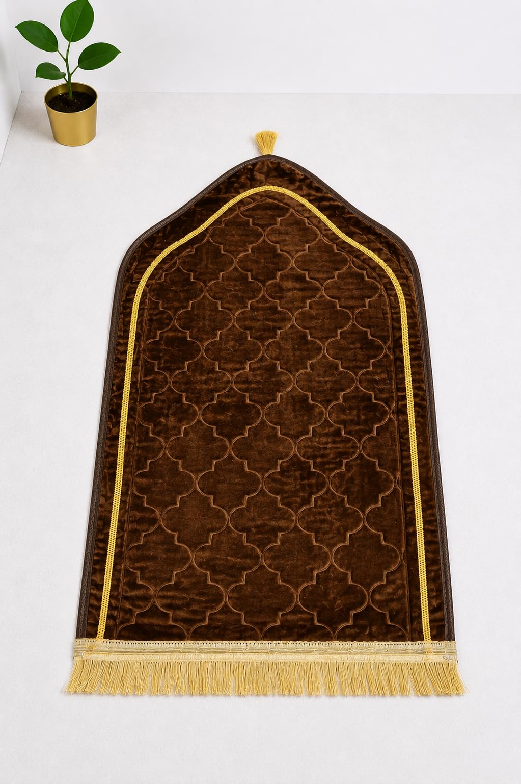Janamaz Prayer Mat - Turkey Velvet, Aasan Comfort -14