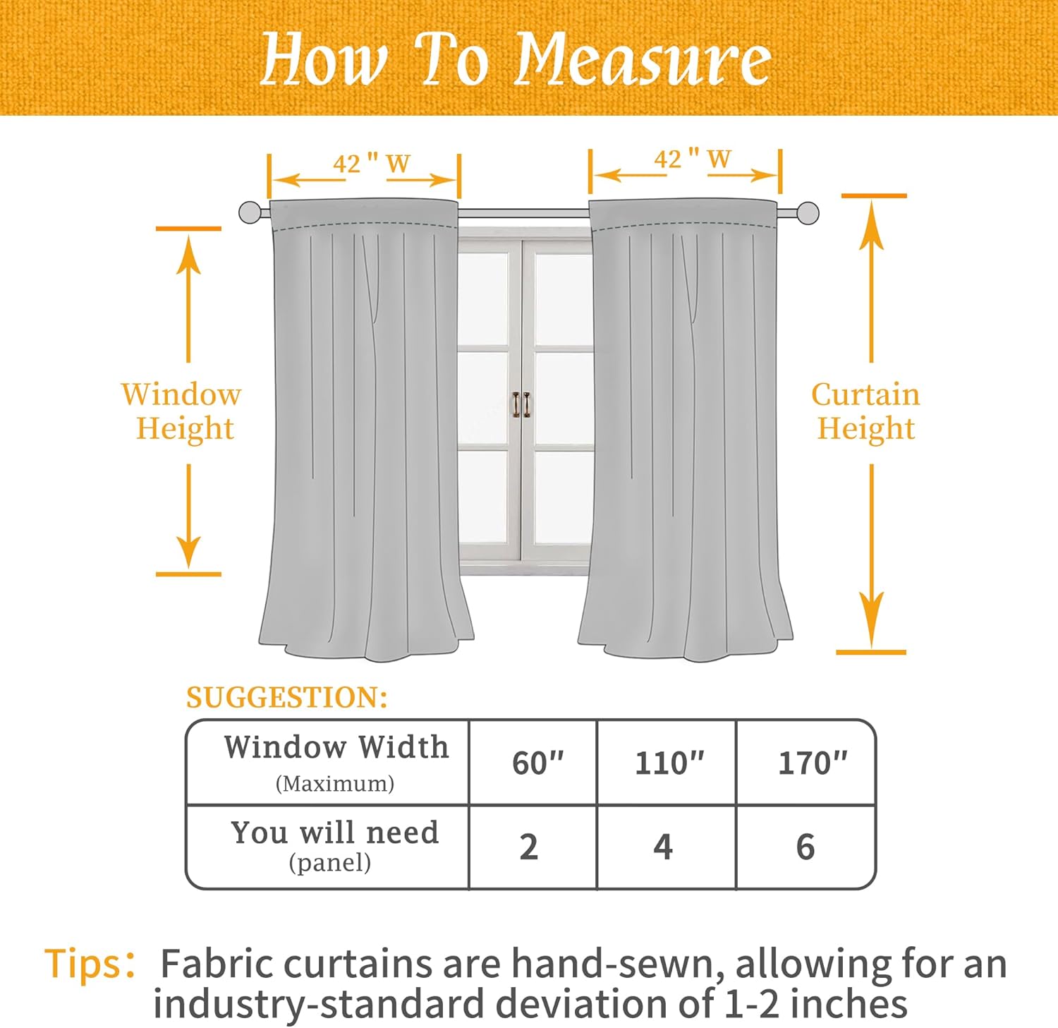 LAMIT Cafe Linen Curtains 36 Inch Length for Small Windows, Rod Pocket Light Filtering Drapes Boho Privacy Window Panels for Kitchen/Bathroom, 2 Panels, 42 x 36 Inch, Terracotta