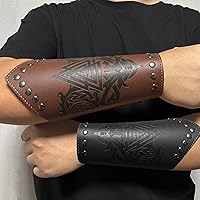 Vista 4 de Brazalete de cuero para hombre, mujer, 2