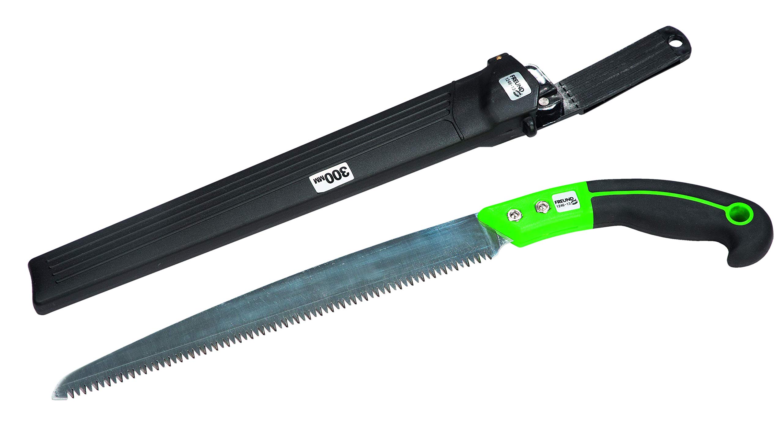 Freund-Victoria 1110535 1246-13 - Sega da potatura, 40 x 25 x 15 cm, colore: Argento/Verde