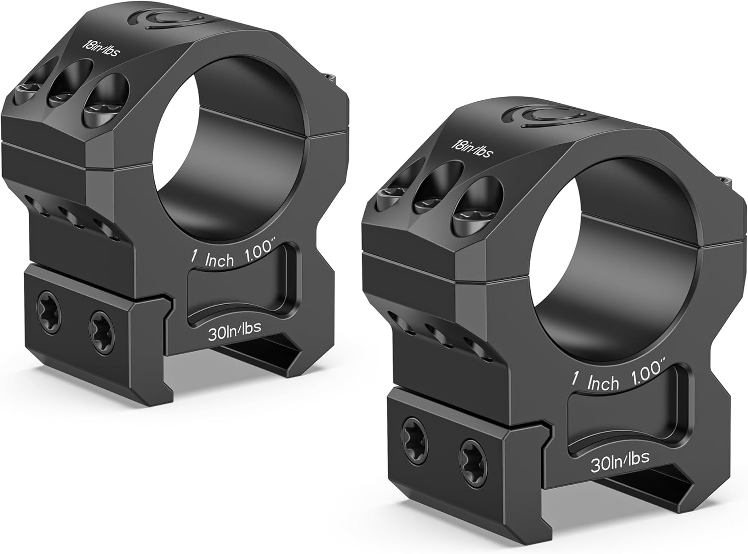 CVLIFE Precision Scope Rings Mount for Picatinny Rail and More - 2 Pieces