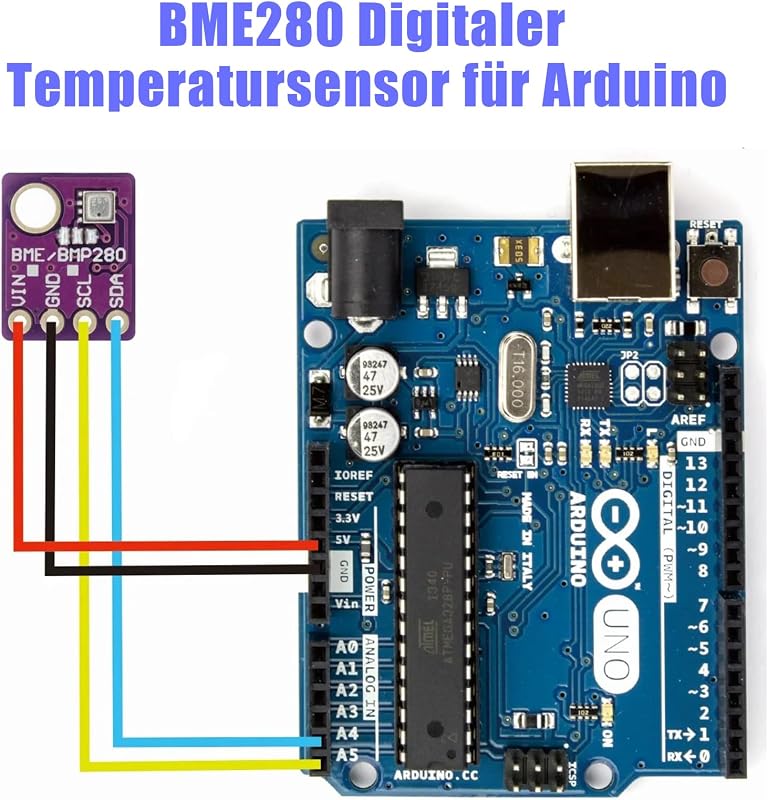 Dictien BME280 Barometrikus Szenzor Modul 5V Arduino Raspberry Pi 5db