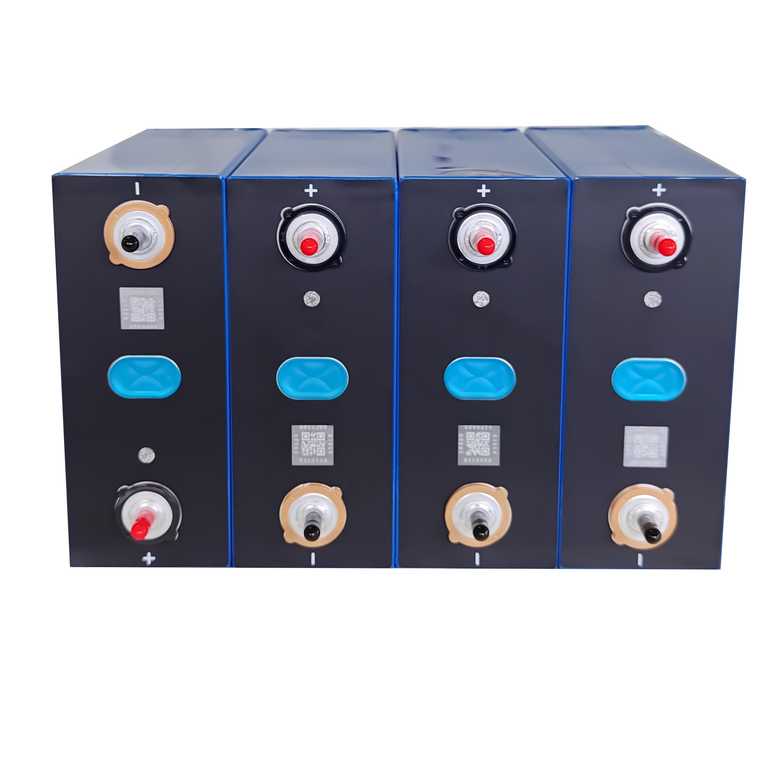 CATL Lot de 4 cellules de batterie LiFePO4 3,2 V 325 Ah, cellules prismatiques LFP pour stockage d'énergie solaire, charge/décharge 1C, longue durée de vie de 10 ans et plus