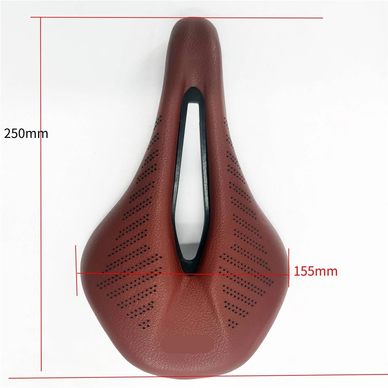Sella for bicicletta da corsa, in poliuretano, retrò, marrone, ultraleggera, traspirante, confortevole, con cuscino, parti for sella da corsa. Per Biciclette Da Strada, Mountain Bike, City Bike