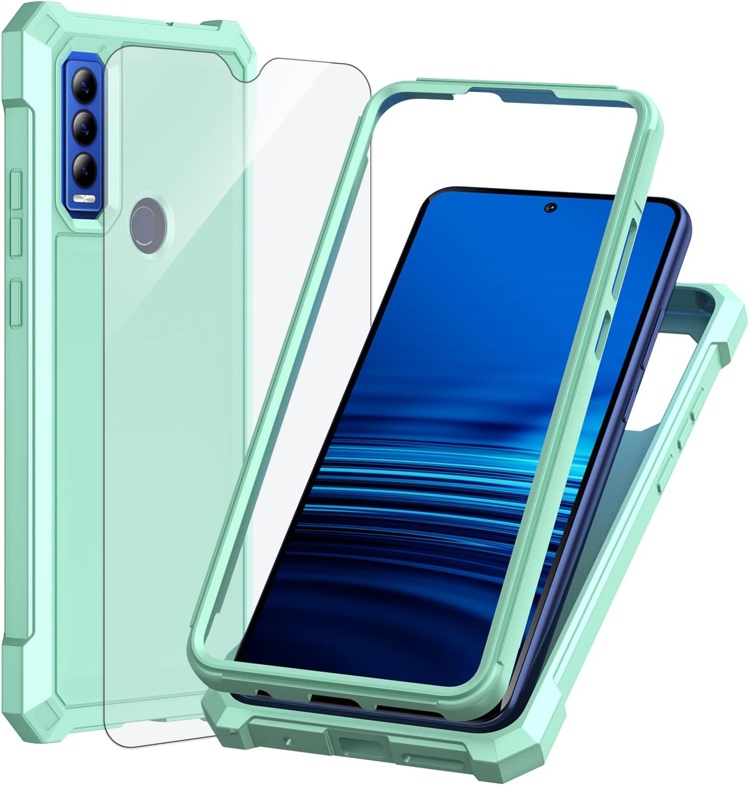 Ailiber Phone Case for Cricket Ovation 3, ATT Motivate Max