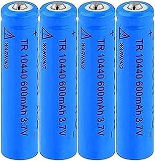 Rechargeable BatteryRechargeable Batteries 3 7V 10440 600Mah Lithium Li Ion Batteries Rechargeable Batteries 3 7V 4 PcsRechargeable Lithium Ion Battery