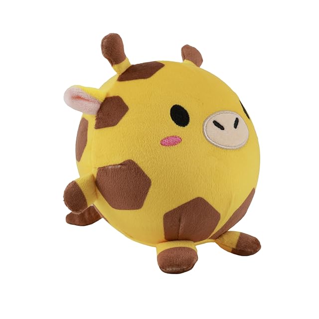 Foto 2 de 3 de I-TOTAL® - Cojín Suave Squishy de Espuma Viscoelástica con 14 cm de Diámetro, Almohada Squishy (Giraffe)