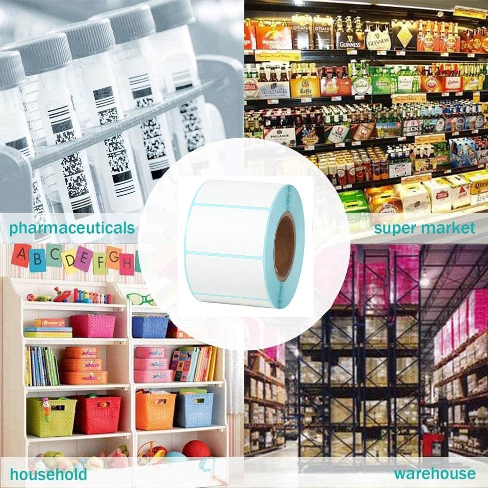 Etichette Adesive Termiche 800 Pezzi - 6x4 Cm Per Ufficio E Casa - Foto 9