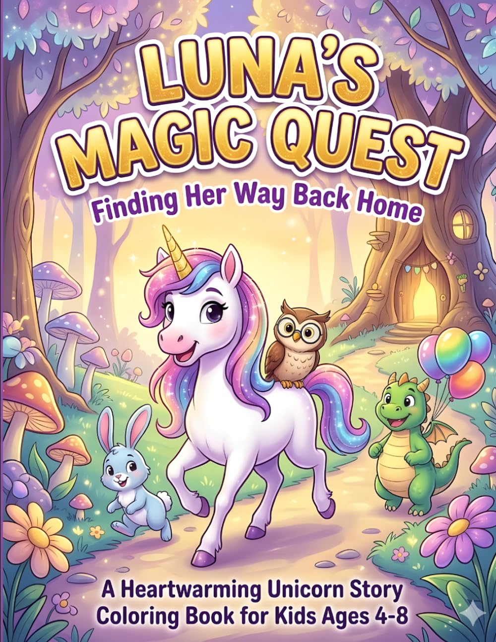 Luna’s Magic Quest: Finding Her Way Back Home