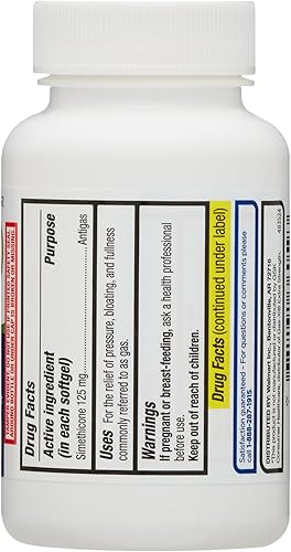 Miniatura 5 de Basket Goods - Cápsulas blandas de 125 mg Simeticona, alivio de gases extra fuertes para adultos, molestias abdominales y estomacales, alivio de